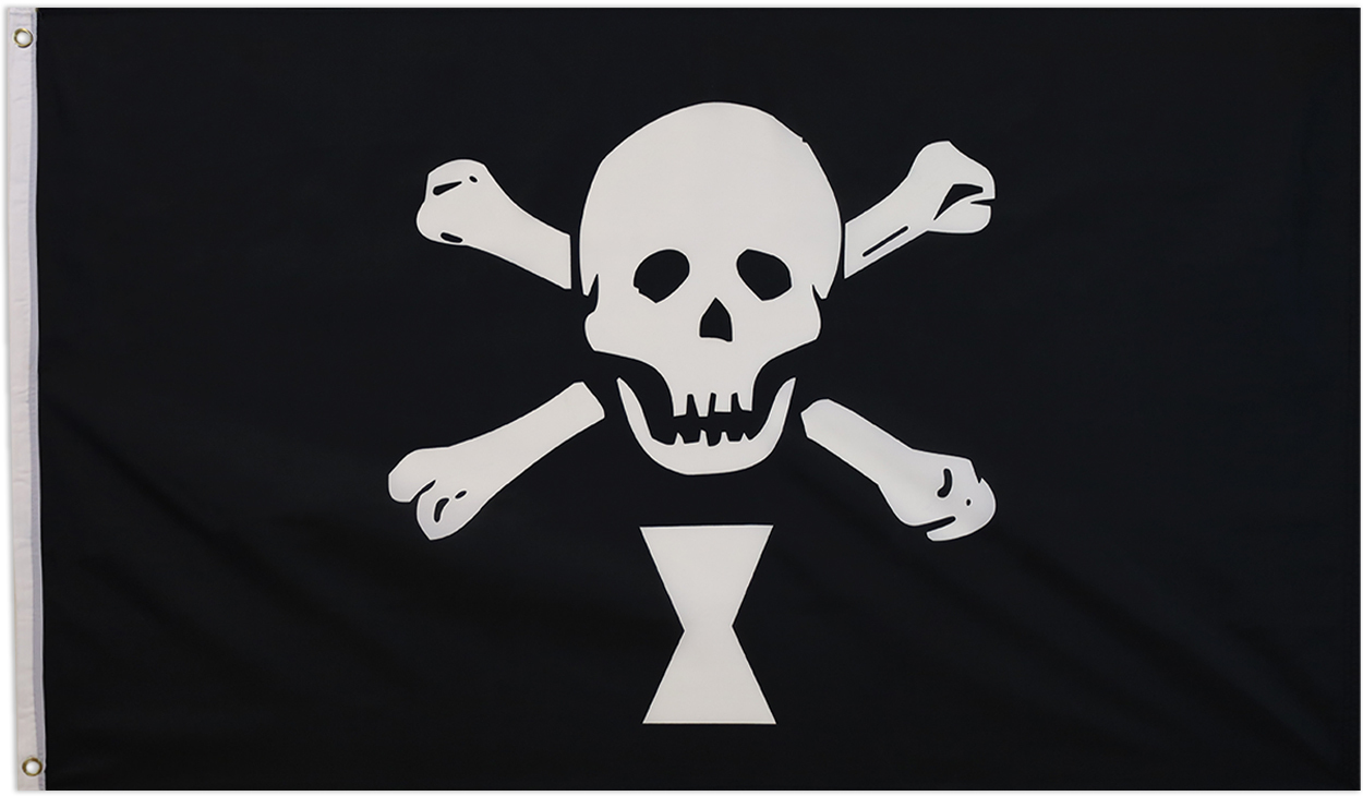 Emanuel Wynne 3x5ft Pirate Flag