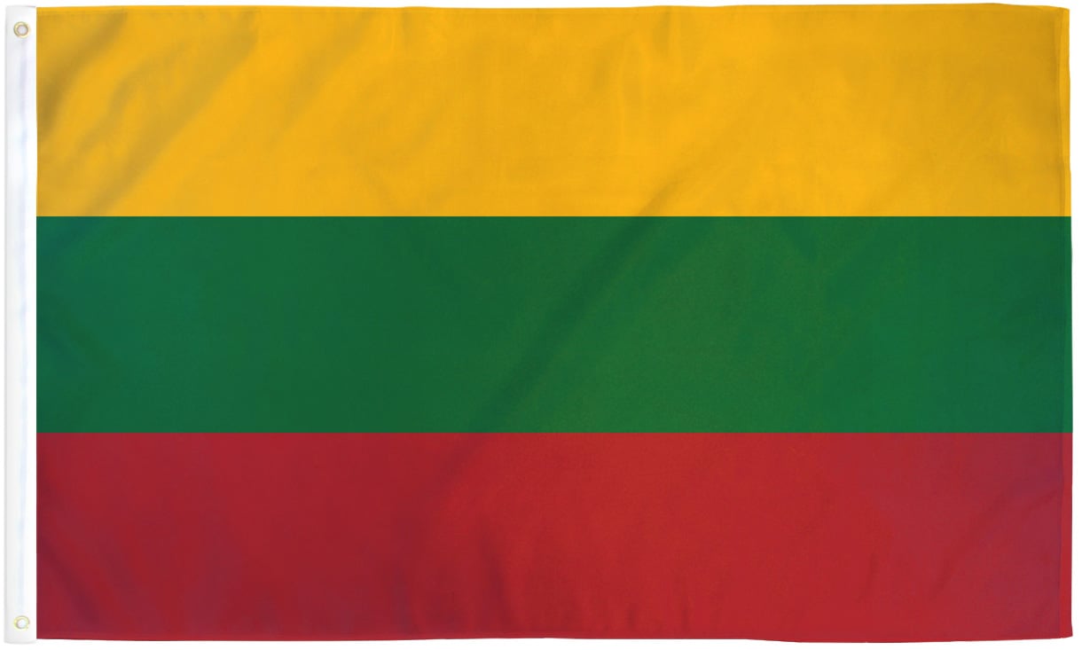 Lithuania 3x5ft Flag