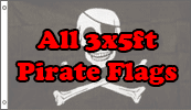 3x5ft Pirate Flags