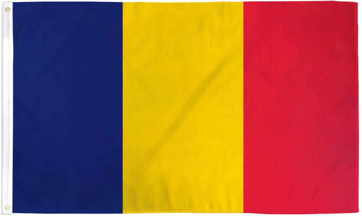 Romania 3x5ft Flag