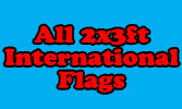 All 2x3ft International Flags