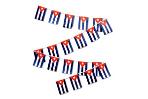 30ft String Flag Set of 20 Cuba Flags