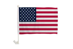 USA Single-Sided Car Flag