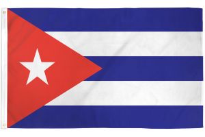 Cuba Flag 3x5ft Poly