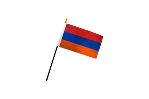 Armenia 4x6in Stick Flag