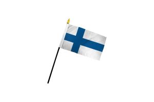 Finland 4x6in Stick Flag