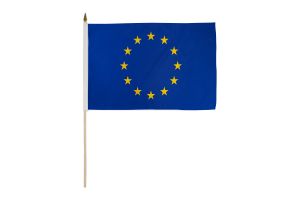 European Union 12x18in Stick Flag
