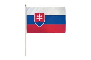 Slovakia 12x18in Stick Flag