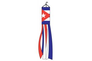 Cuba Super Shiny Poly 5ft Windsock