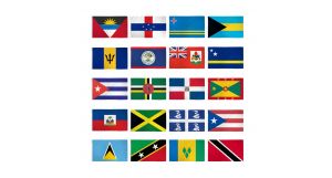 (2x3ft) Set of 20 Caribbean Flags