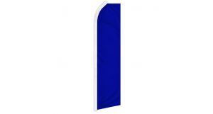 Blue Solid Color Super Flag