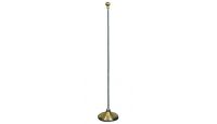 8ft Flag Pole and Gold Base Kit Ball Top