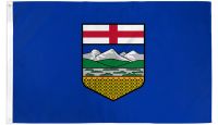 Alberta  Printed Polyester Flag 3ft by 5ft