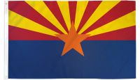 Arizona Printed Polyester Flag 2ft by 3ft