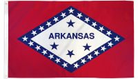 Arkansas Printed Polyester Flag 2ft by 3ft