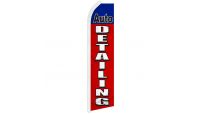 Auto Detailing (Red & Blue) Super Flag