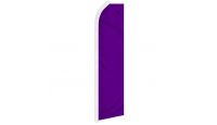 Purple Solid Color Super Flag