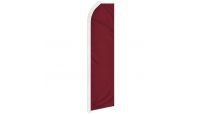 Burgundy Solid Color Super Flag