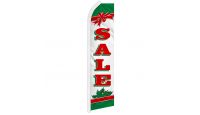 Sale Christmas Superknit Polyester Swooper Flag Size 11.5ft by 2.5ft