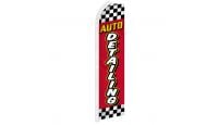 Auto Detailing (Red Checkered) Super Flag