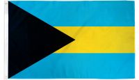 Bahamas Printed Polyester Flag 2ft by 3ft