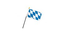 Bavaria 4x6in Stick Flag