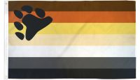 Bear Printed Polyester Flag 3ft by 5ft