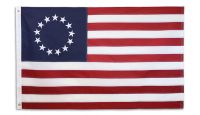 Embroidered Polyester Betsy Ross Flag 3ft by 5ft.