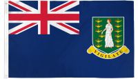 British Virgin Islands  Printed Polyester Flag 3ft by 5ft