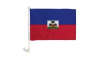 Haiti Single-Sided Car Flag