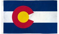 Colorado Printed Polyester Flag 2ft by 3ft