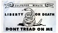 Culpeper Minutemen Printed Polyester Flag 3ft by 5ft