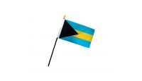 Bahamas 4x6in Stick Flag
