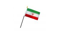 Iran 4x6in Stick Flag