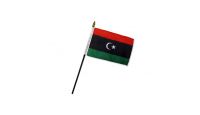 Libya Kingdom 4x6in Stick Flag