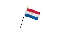 Netherlands 4x6in Stick Flag