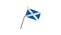 Scotland 4x6in Stick Flag