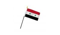 Syria 4x6in Stick Flag