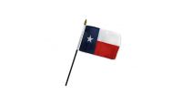 Texas 4x6in Stick Flag