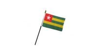 Togo 4x6in Stick Flag