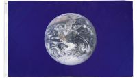 Earth Printed Polyester Flag 3ft by 5ft