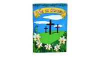 Easter Crosses Garden Flag (24x36in)