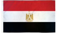 Egypt  Printed Polyester Flag 3ft by 5ft