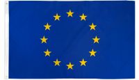 European Union  Printed Polyester Flag 3ft by 5ft