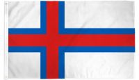 Faroe Island  Printed Polyester Flag 3ft by 5ft