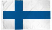Finland  Printed Polyester Flag 3ft by 5ft