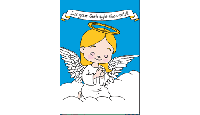 Angel Girl Garden Flag (28x40in)