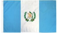 Guatemala   Printed Polyester Flag 3ft by 5ft