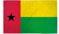 Guinea-Bissau  Printed Polyester Flag 3ft by 5ft