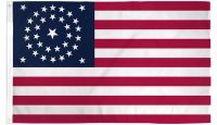 34 Stars Printed Polyester Flag 3ft by 5ft